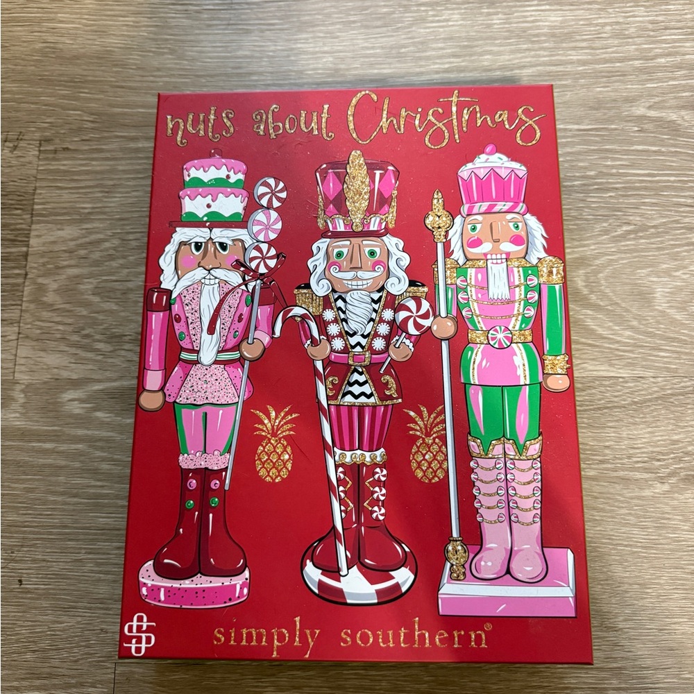 Simply Southern Nutcracker Puzzle with Red and Pink Accents